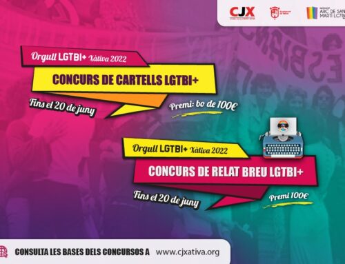 Ja es pot participar als “Concursos de Cartells i de Relat Breu” de l’Orgull LGTBI+ Xàtiva 2022