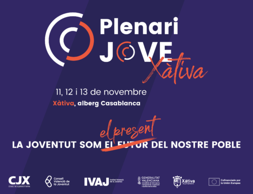 Apunta’t al “Plenari Jove” de Xàtiva! 11, 12 i 13 de novembre